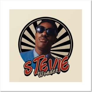 Vintage 80s Stevie Wonder Posters and Art